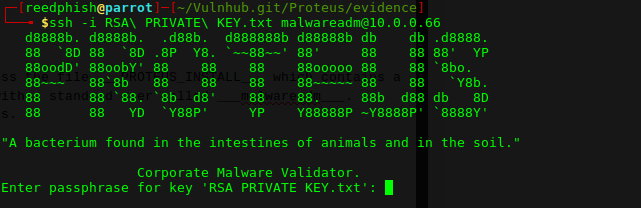 Proteus - protected SSH